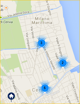 Visualizza la mappa di Milano Marittima